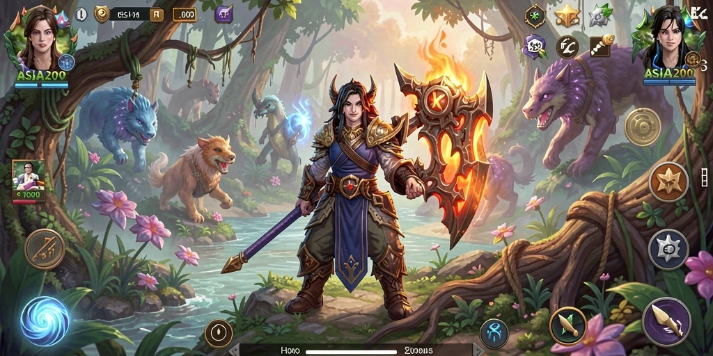Tampilan gameplay <strong>ASIA200</strong> yang menakjubkan saat menjelajahi dunia petualangan.