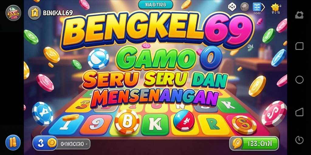 Screenshot gameplay Bingo yang penuh warna dan menarik.