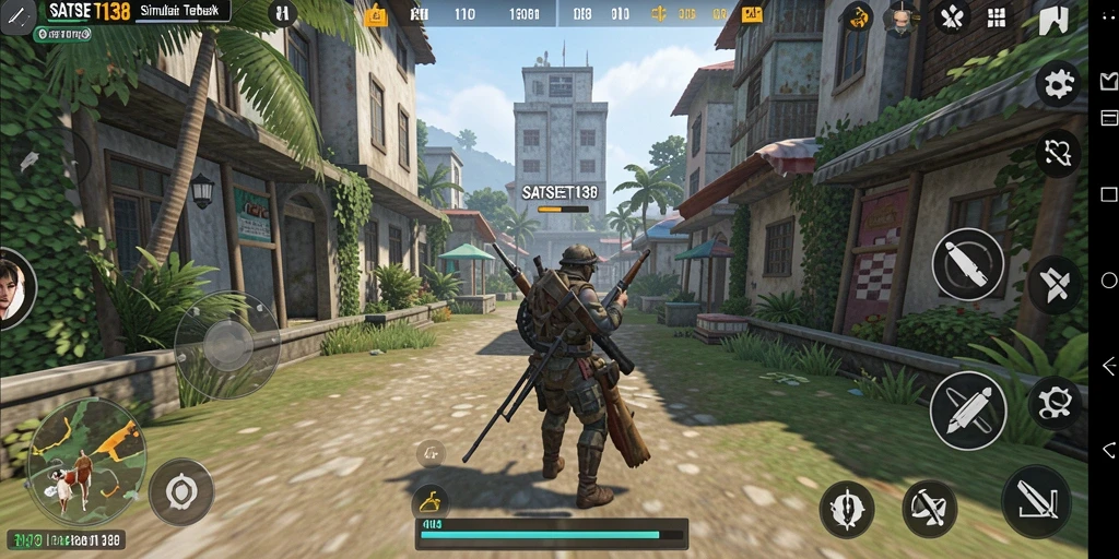 Screenshot gameplay SATSET138 menampilkan interaksi dan lingkungan yang realistis.